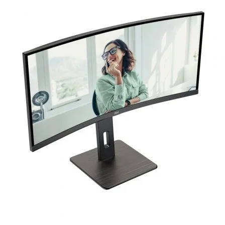 AOC CU34P3CV Monitor Curvo 34 Pulgadas WQHD VA 100Hz USB-C Negro AOC CU34P3CV Monitor Curvo 34 Pulgadas WQHD VA 100Hz USB-C Negro